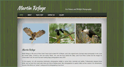 Desktop Screenshot of martinrefuge.com